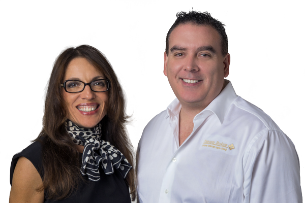 Dom Antonini with Nancy Ridge